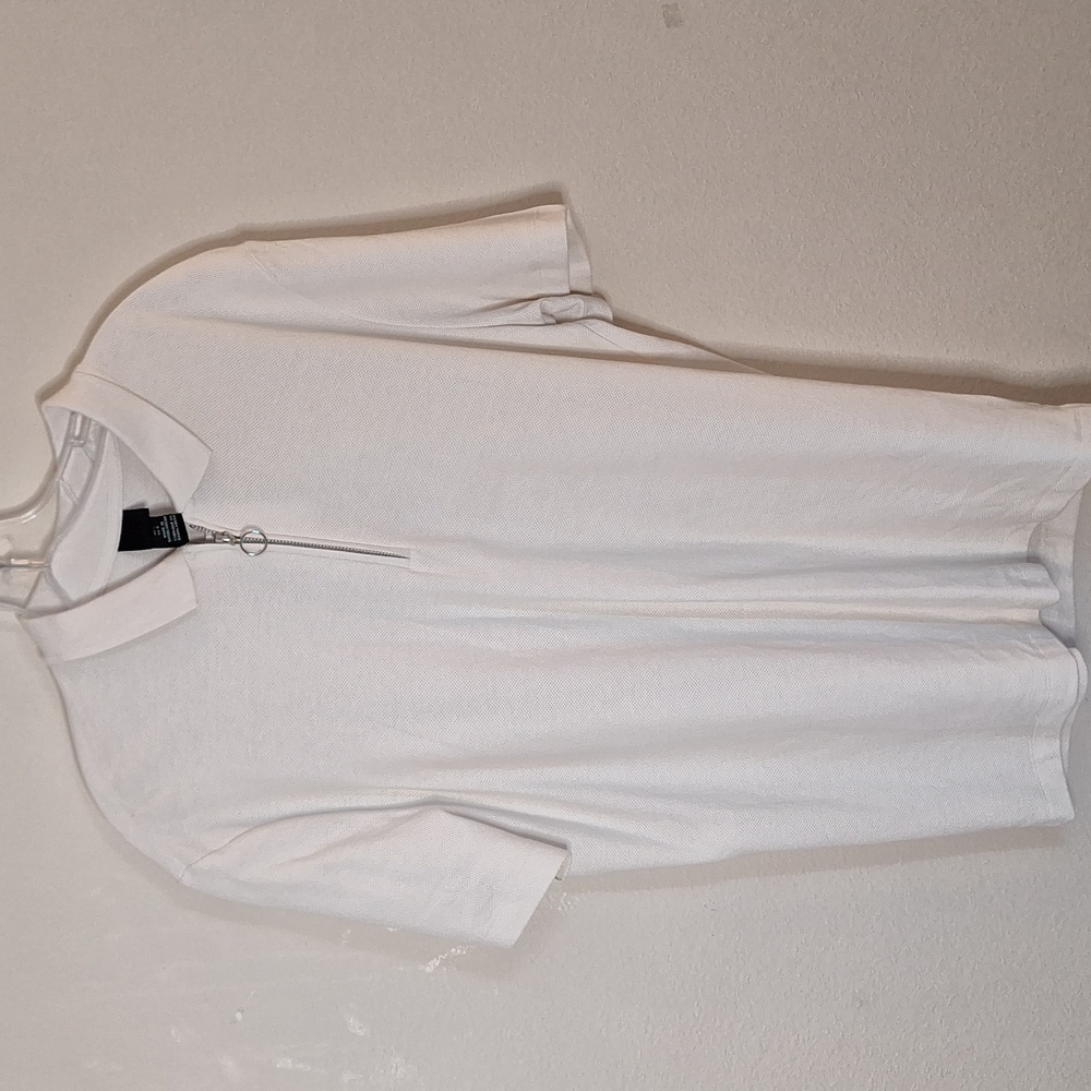 Men's zip polo
